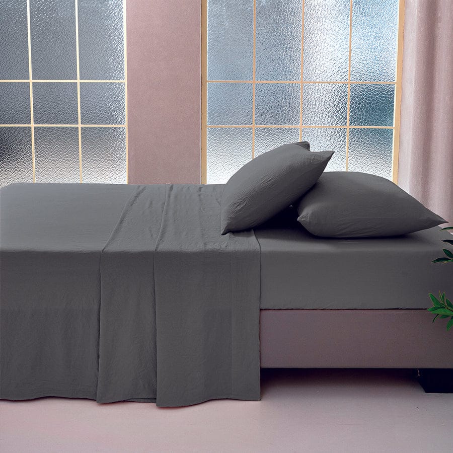 Super Soft Pewter 4pc Sheet Set - Image 4