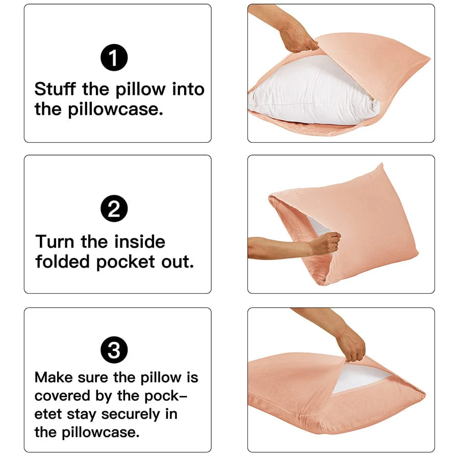 Super Soft Pink Sand Pillowcases - Image 5