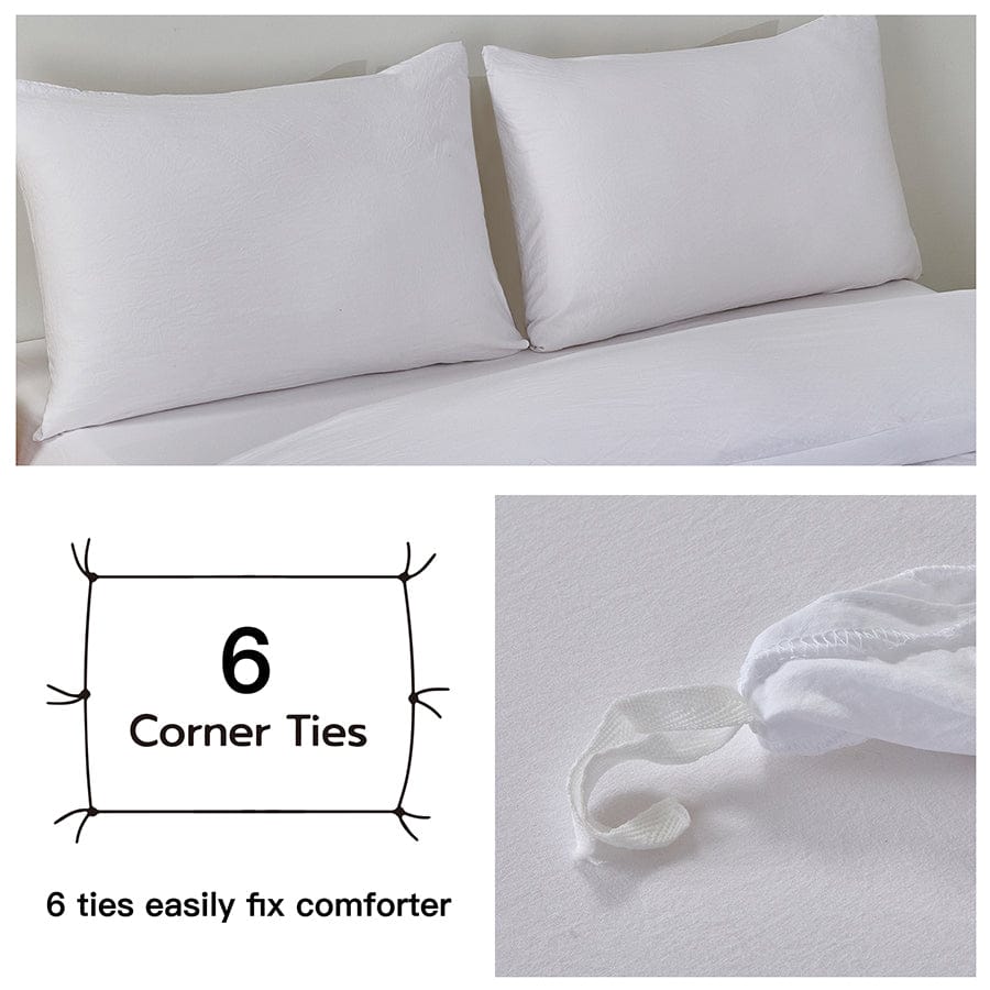 Super Soft White Duvet Cover - Image 5