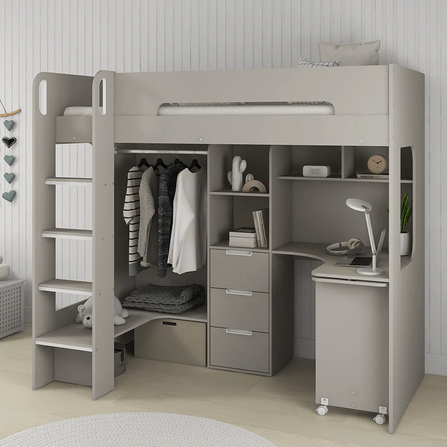 Terrie Loft Bed with Desk - Image 2