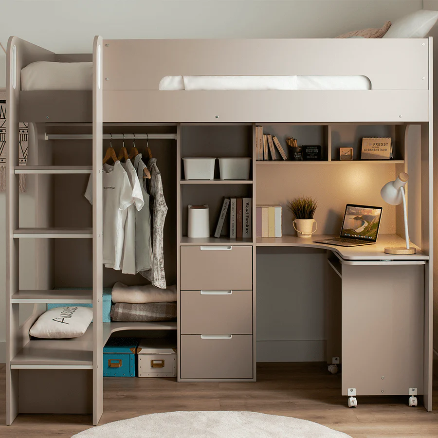 Terrie Loft Bed with Desk - Image 6