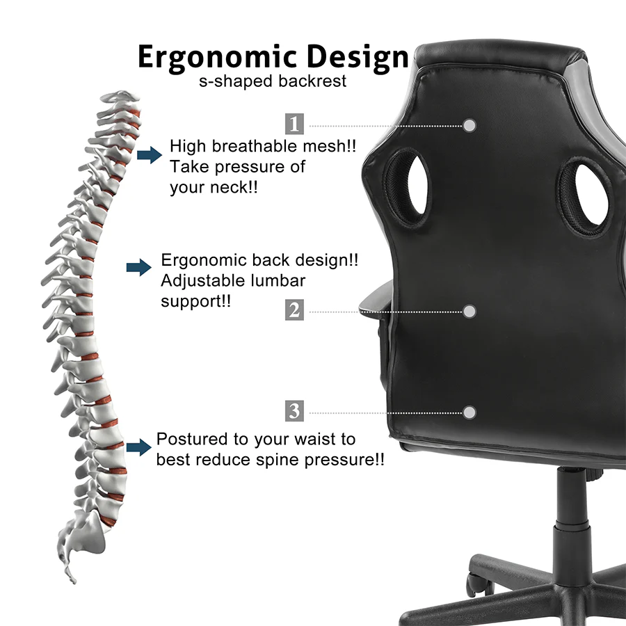 Topa Gaming Chair - Image 6