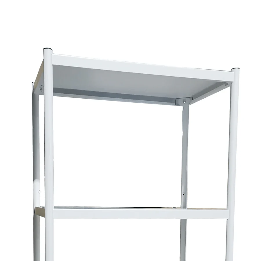 Trion 4 Tier Shelving Rack with Wheels - Image 4