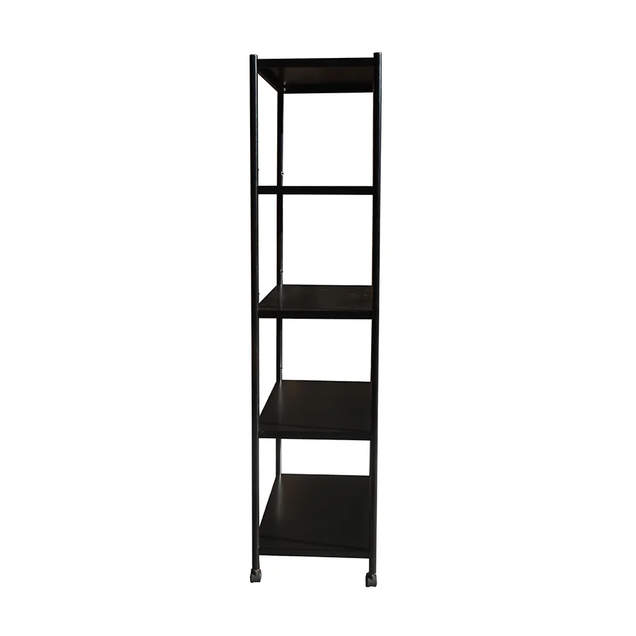Trion 5 Tier Shelving Rack with Wheels - Image 10