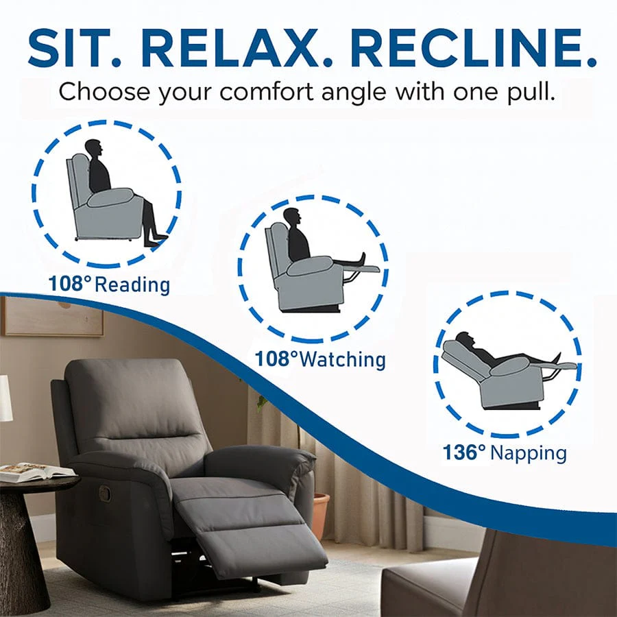 Vanessa 1 Seater Recliner Sofa - Image 10