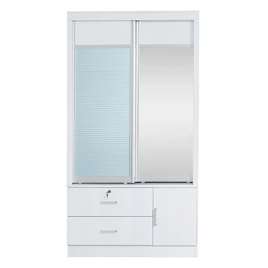 Vania 120 cm Sliding Wardrobe - Image 27