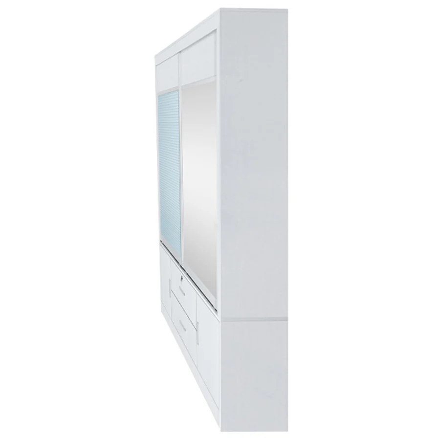Vania 147 cm Sliding Wardrobe - Image 18