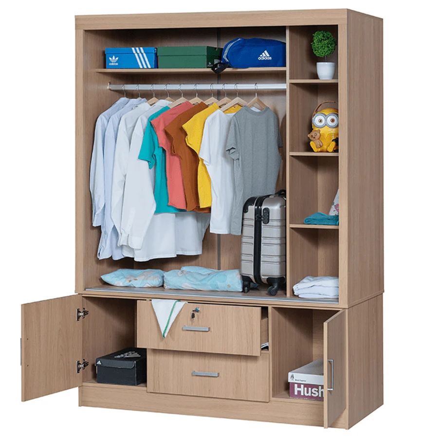 Vania 147 cm Sliding Wardrobe - Image 27