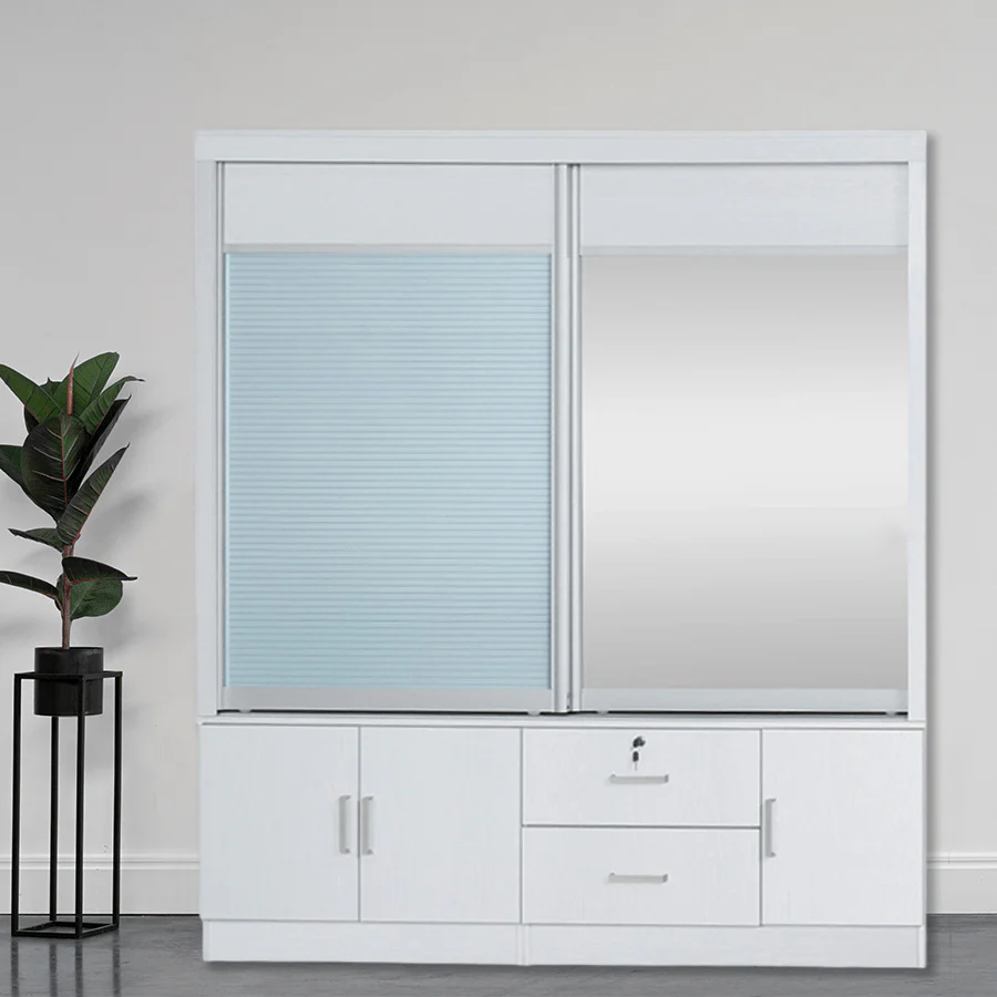Vania 180 cm Sliding Wardrobe - Image 3