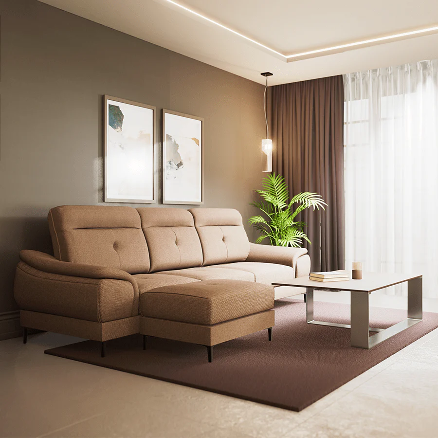 Vesta L-Shape Sofa - Image 2