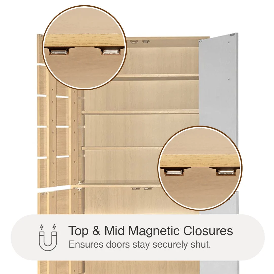 Vicco High Shoe Cabinet - Image 6