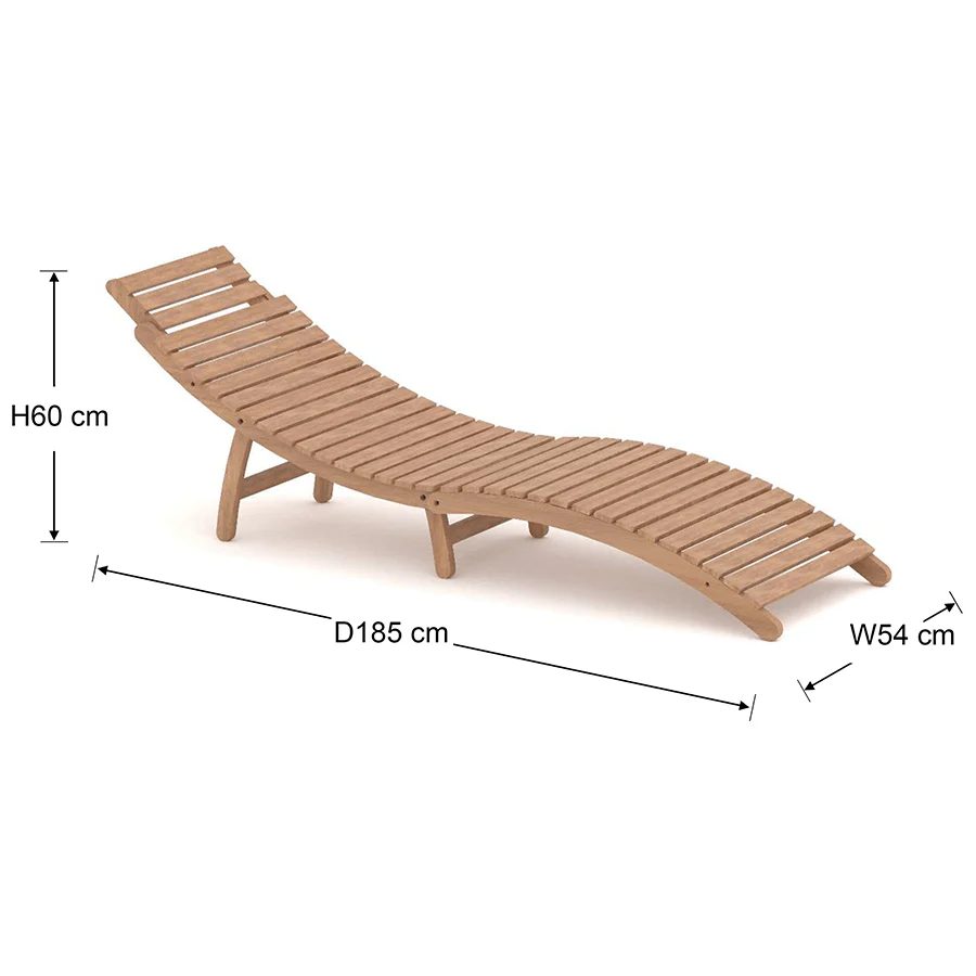Wave Sun Lounger - Image 5