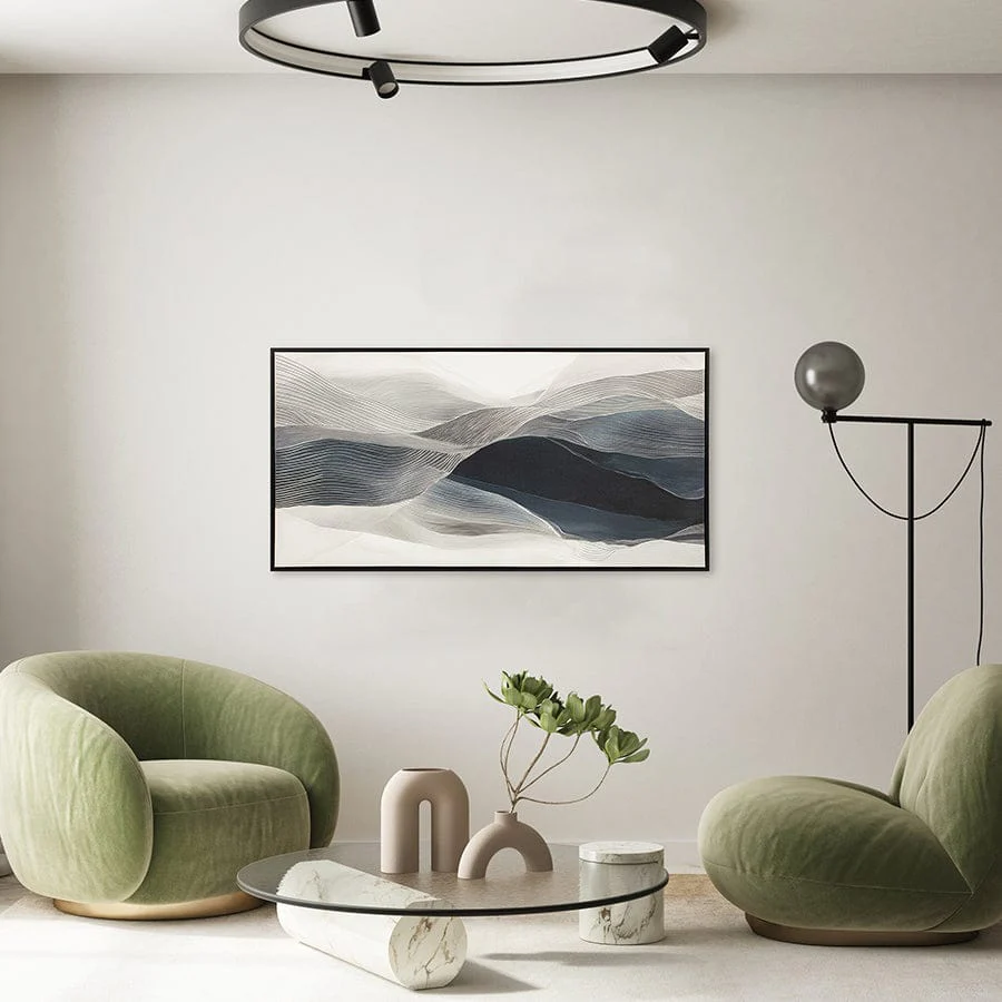 Weyar Canvas Wall Art with PS Frame 60x120 cm - Image 2