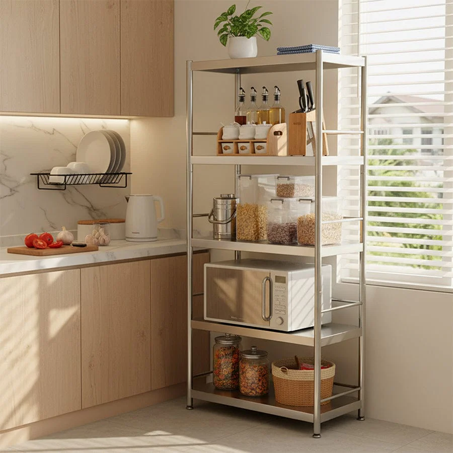 Weston  5 Tier Metal Rack - Image 2