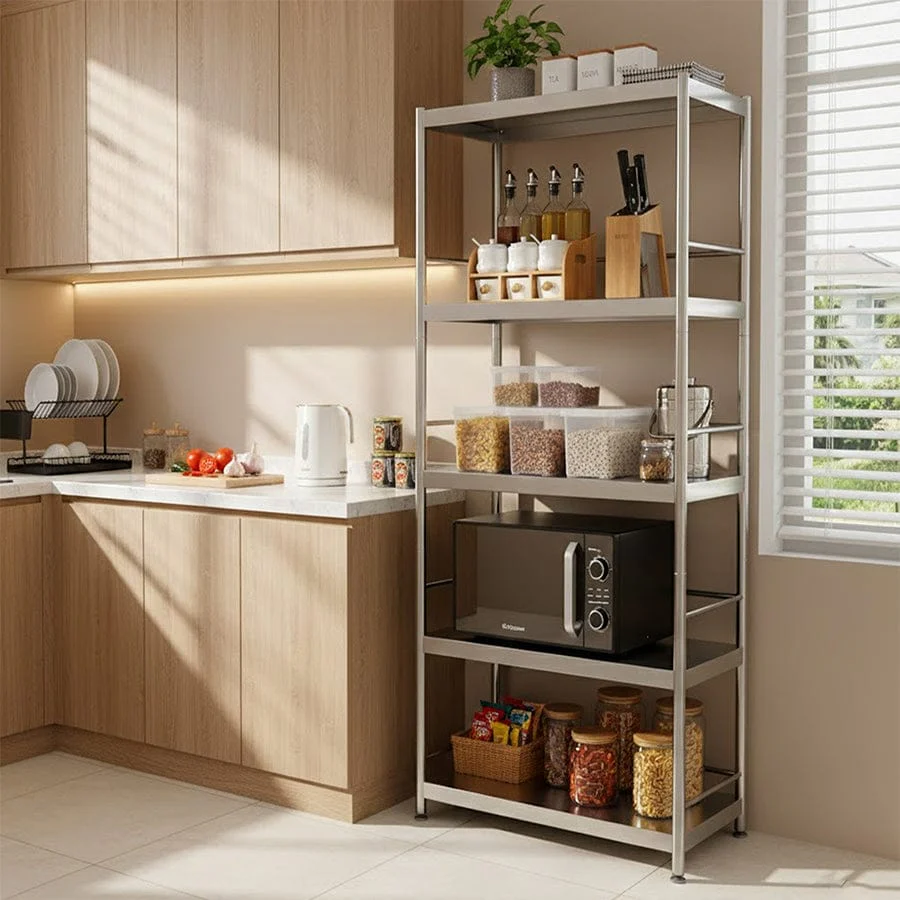 Weston  5 Tier Metal Rack - Image 3
