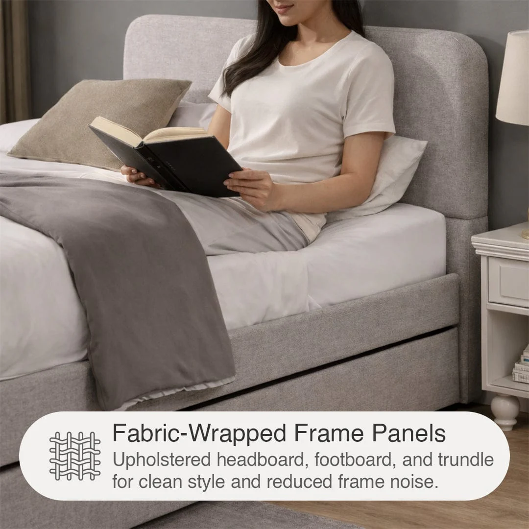 Wilton Beige Bed - Image 18