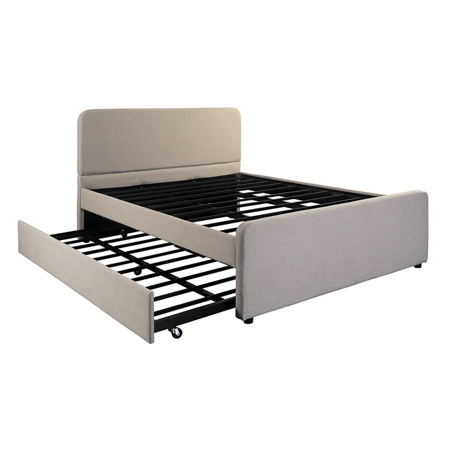 Wilton Beige Bed - Image 8