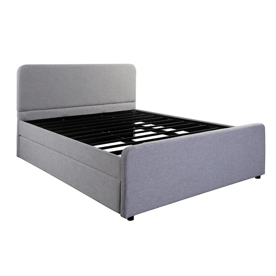 Wilton Light Taupe Bed - Image 13