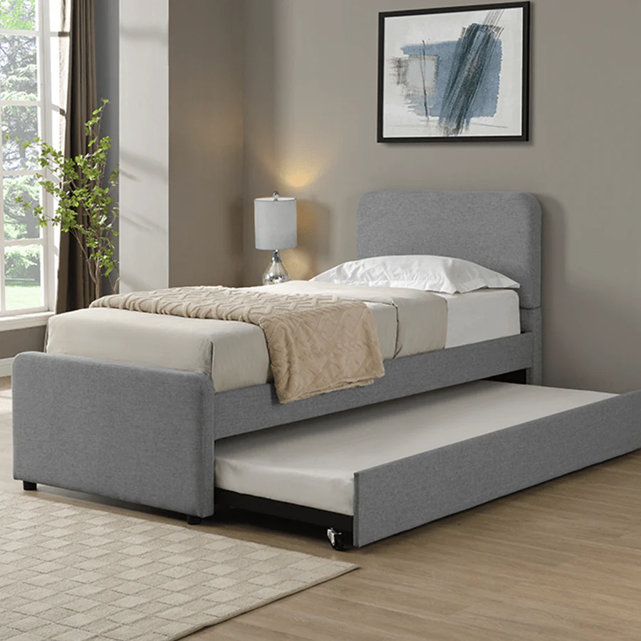 Wilton Light Taupe Bed - Image 3