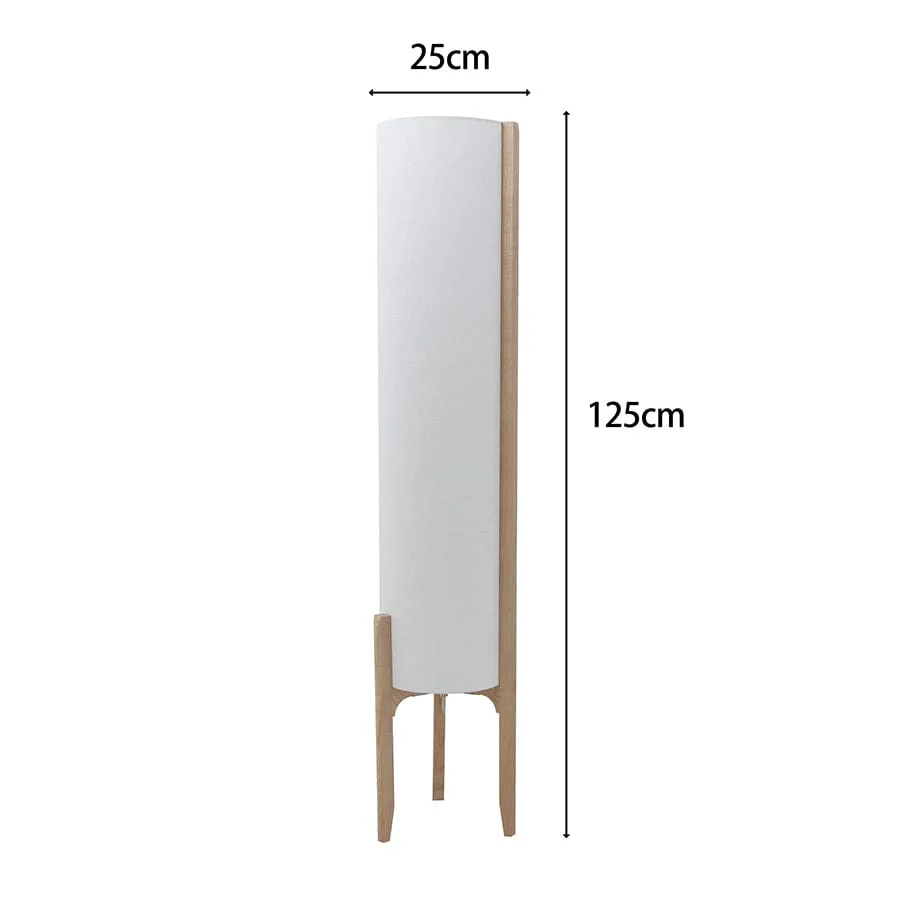 Yago Wood Floor Lamp - Image 7