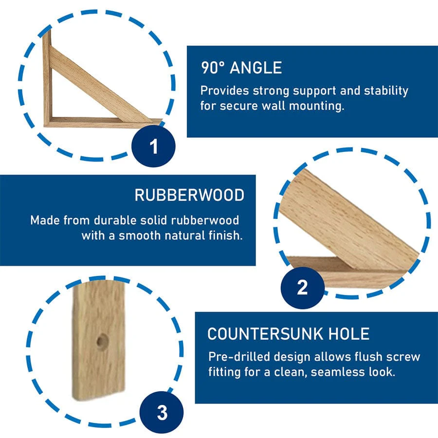 Yujin Wooden Wall Bracket - Image 6