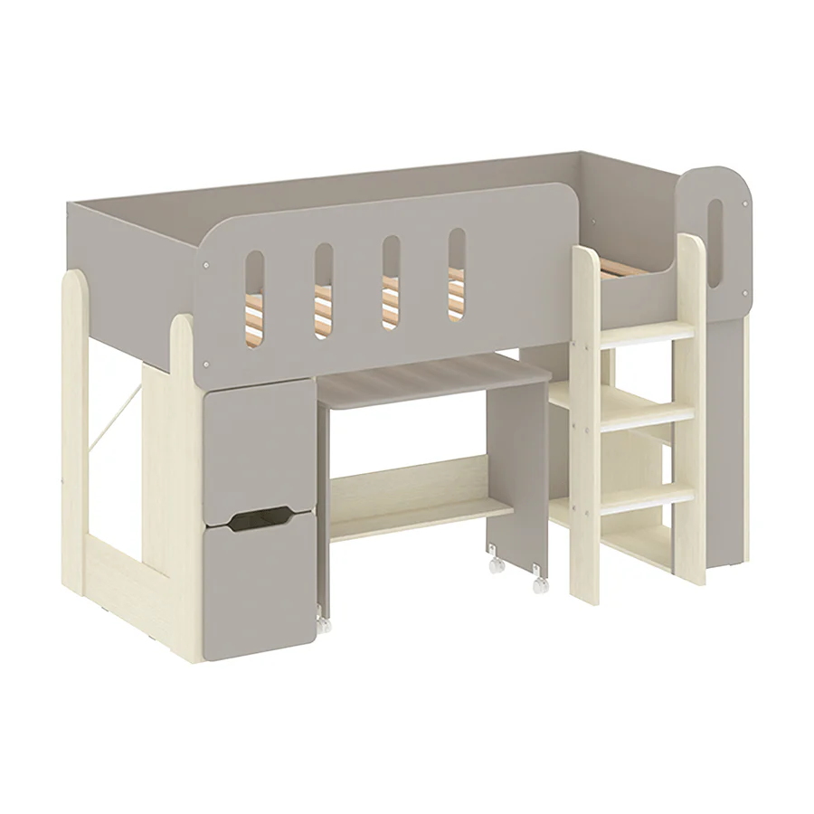 Zella Loft Bedset with Desk - Image 9
